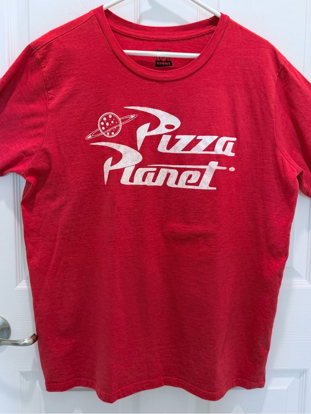 MAD Engine Toy Story Logo Tee in Red